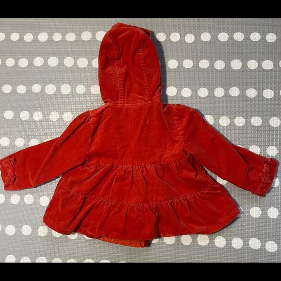 Gymboree Kids reddish/orange spring jacket - Picture 3 of 5